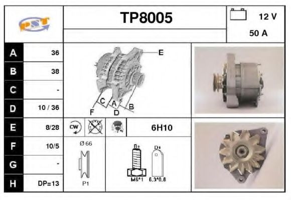 SNRA TP8005