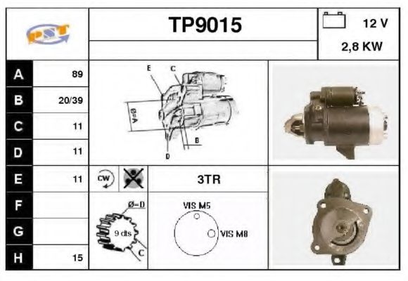 SNRA TP9015