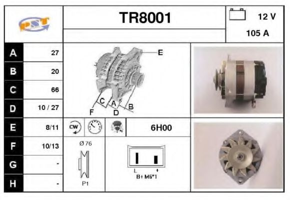 SNRA TR8001