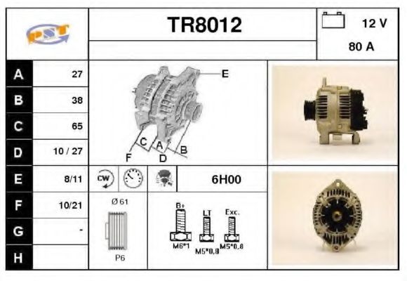 SNRA TR8012