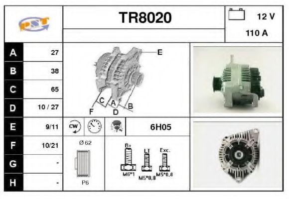 SNRA TR8020