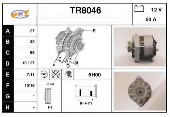 SNRA TR8046