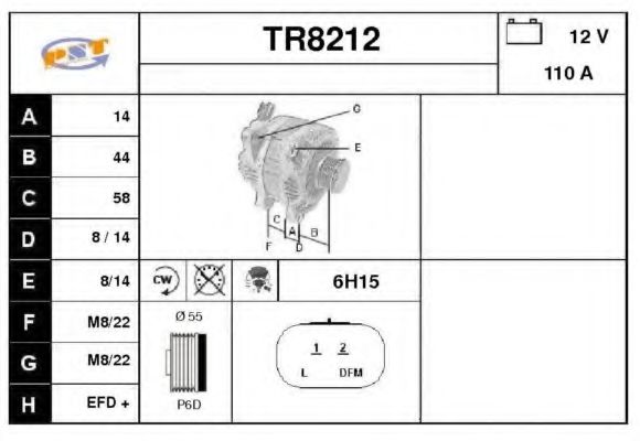 SNRA TR8212