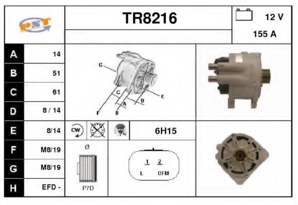 SNRA TR8216