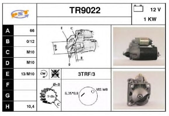 SNRA TR9022