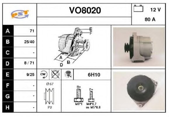 SNRA VO8020