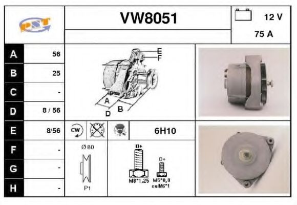 SNRA VW8051