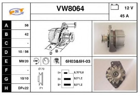 SNRA VW8064