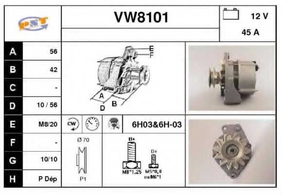 SNRA VW8101