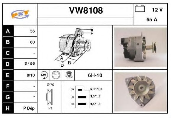 SNRA VW8108