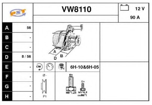 SNRA VW8110