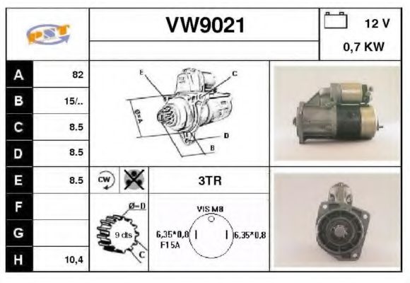 SNRA VW9021