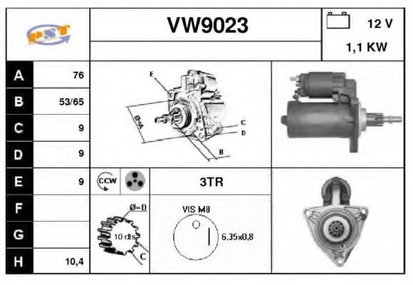 SNRA VW9023