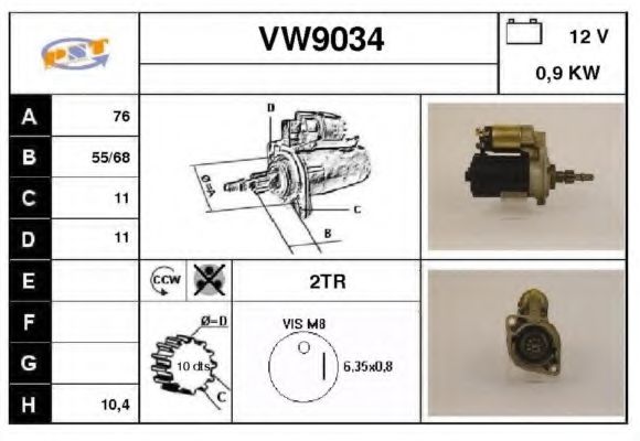 SNRA VW9034