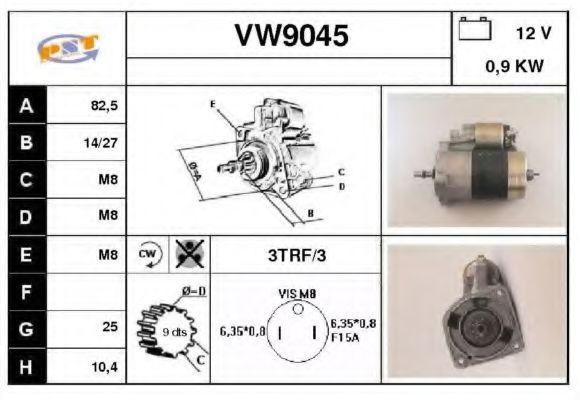 SNRA VW9045