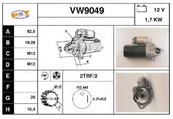 SNRA VW9049