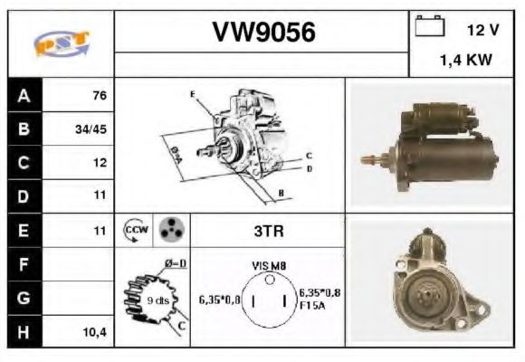 SNRA VW9056