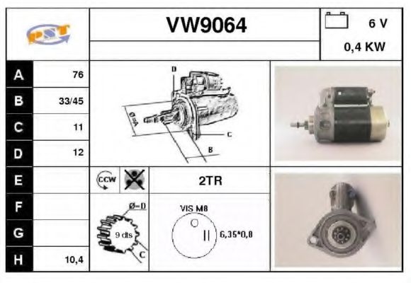 SNRA VW9064