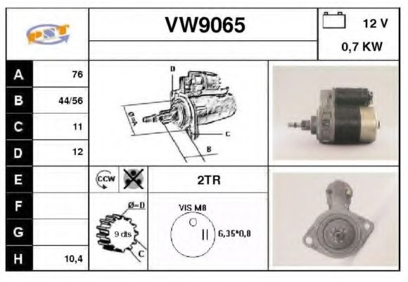 SNRA VW9065