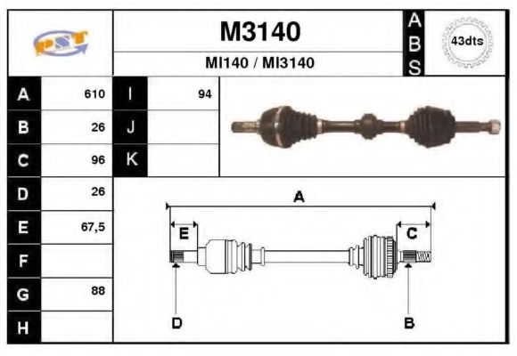 SNRA M3140