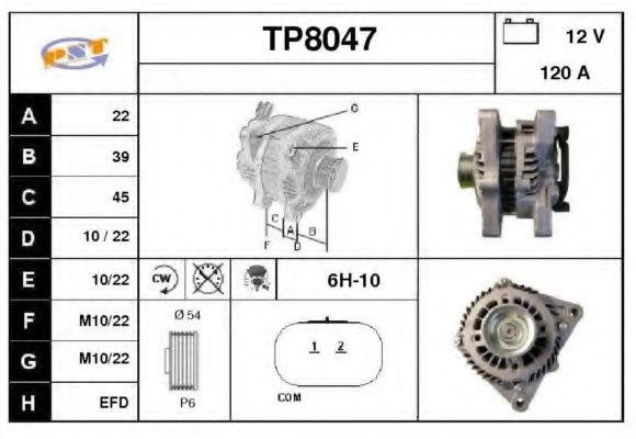 SNRA TP8047