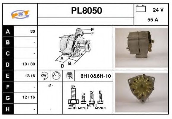 SNRA PL8050