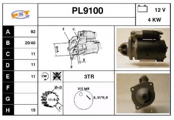 SNRA PL9100