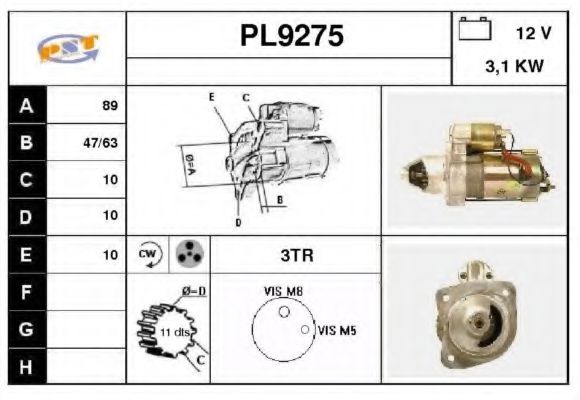 SNRA PL9275