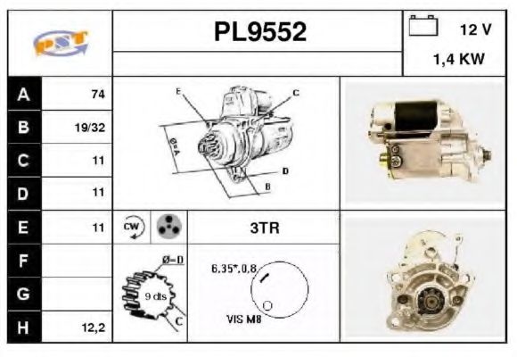 SNRA PL9552