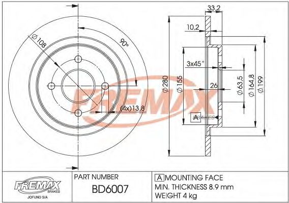 FREMAX BD-6007