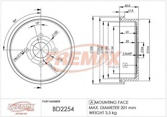 FREMAX BD-2254