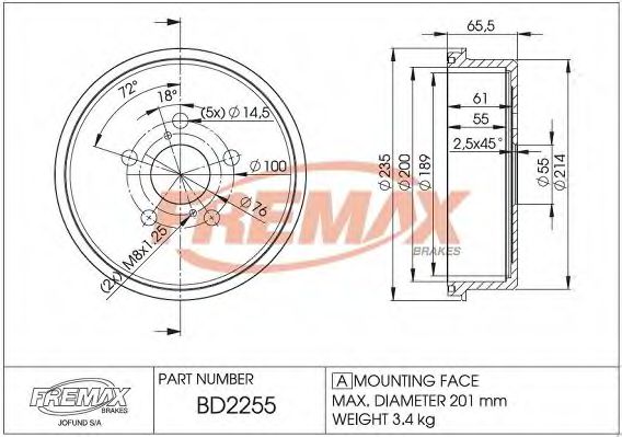 FREMAX BD-2255