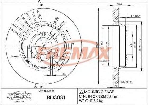 FREMAX BD-3031