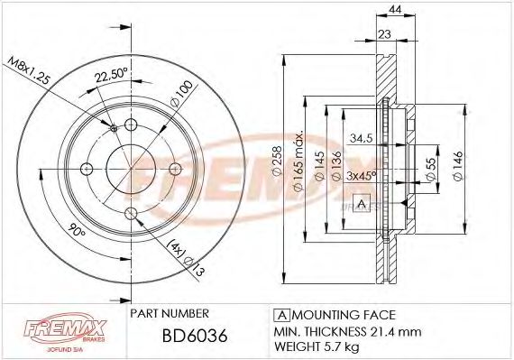 FREMAX BD-6036