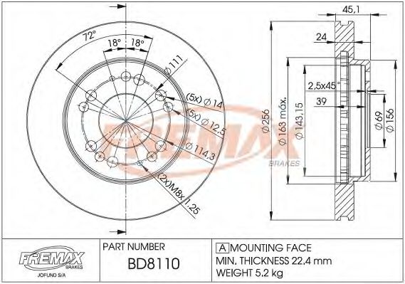 FREMAX BD-8110