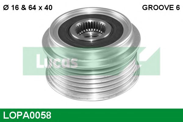 LUCAS ENGINE DRIVE LOPA0058