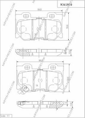 NIPPONPIECES N361N70