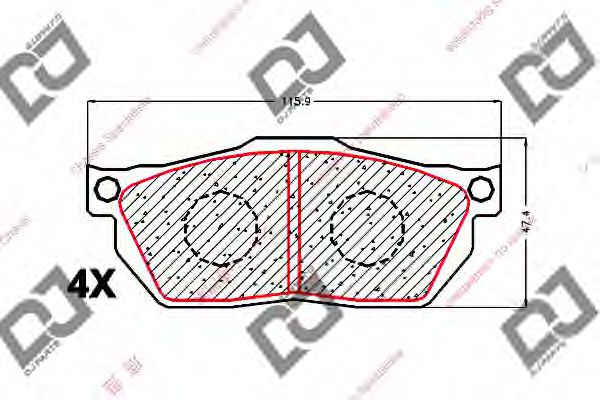 DJ PARTS BP1732