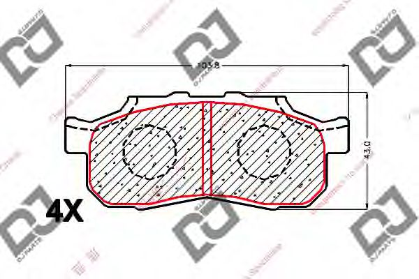 DJ PARTS BP1744