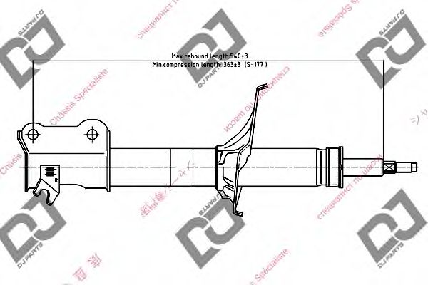 DJ PARTS DS1644GS