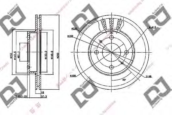 DJ PARTS BD2054