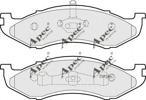 APEC braking PAD1056