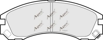 APEC braking PAD1091