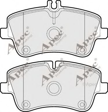 APEC braking PAD1166