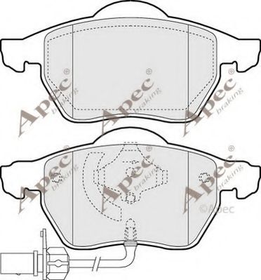 APEC braking PAD1234