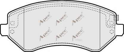 APEC braking PAD1267