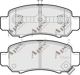 APEC braking PAD1280