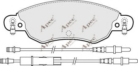 APEC braking PAD1281