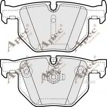 APEC braking PAD1344