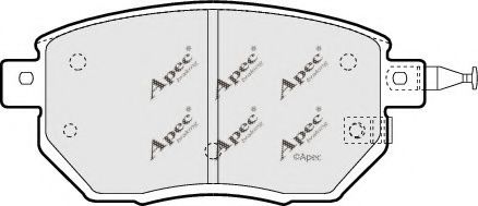 APEC braking PAD1364